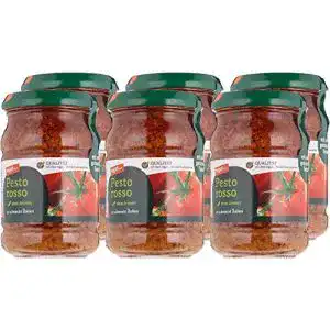 Pesto Rosso tegut… Reinheitsversprechen, 6 x 190 g
