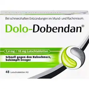 Halsschmerztabletten DOBENDAN Dolo- 1.4mg/10mg