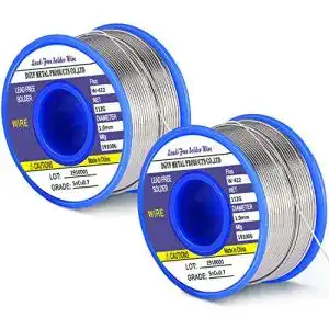Lötzinn Gifort, Bleifreier Lötdraht 100g, 1mm (2 stück)