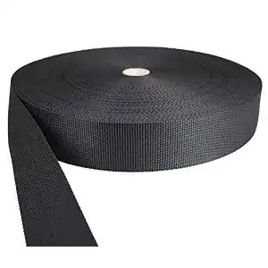 Gurtband tukan-tex Polypropylene schwarz 50mm breit, 50 m