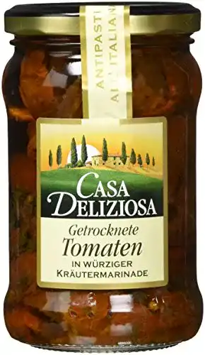 Getrocknete Tomaten in Öl Casa Deliziosa, Kräutermarinade, 3er