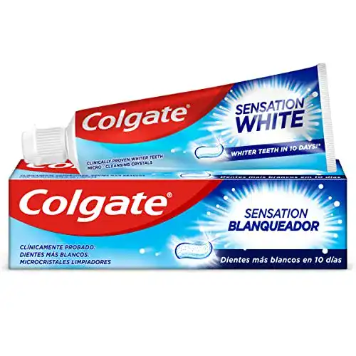 Zahnpasta für Weiße Zähne Colgate Sensation White Zahnpasta