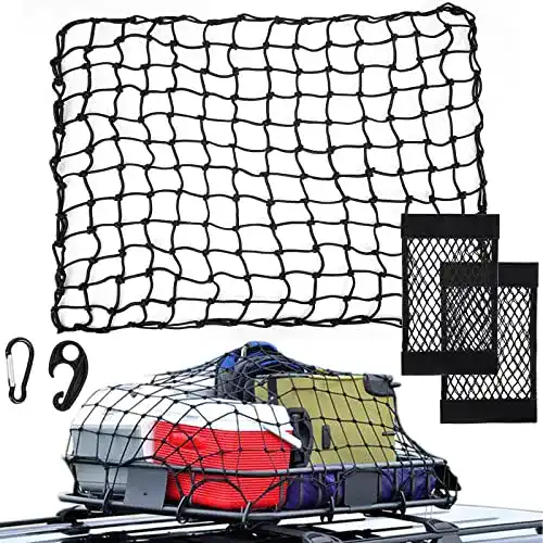 Gepäcknetz UIHOL Auto, Kofferraumnetz 140x120cm