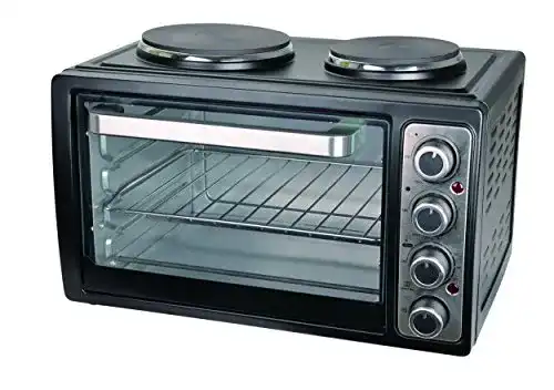 Minibackofen mit Kochplatten Kalorik Team Kleinküche, 3100 W