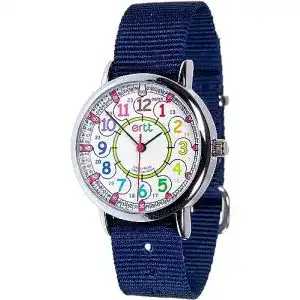 Kinderuhr EasyRead time teacher, mit Regenbogen-Design
