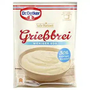 Grießbrei Dr. Oetker Weniger Süß (1 x 76 g)