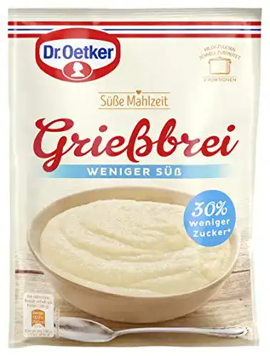 Grießbrei Dr. Oetker Weniger Süß (1 x 76 g)