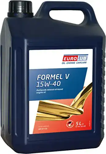 Motoröl 15w40 EUROLUB FORMEL V SAE 15W-40 Motoröl, 5 Liter