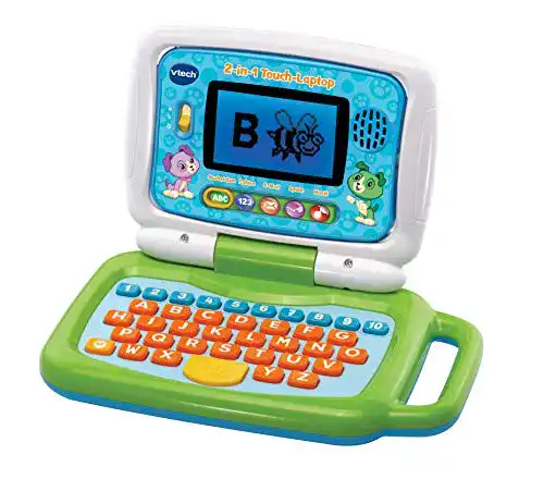 VTech-Lerncomputer Vtech 80-600904 2-in-1 Touch-Laptop, grün