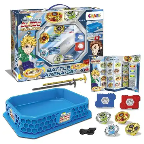 Kampfkreisel CRAZE BLADE XXL Battle Set 4er inkl. Zubehör