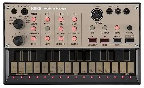 Die beste Synthesizer KORG VOLCA-KEYS Analog- Schwarz 2026 Test Bestseller Synthesizer KORG VOLCA-KEYS Analog- Schwarz