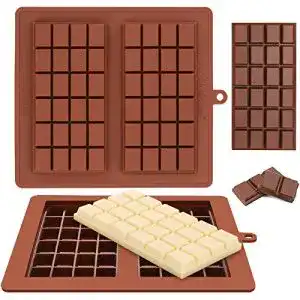 Schokoladenform webake Silikon 2 Stück Pralinenform Backform