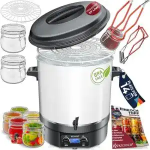 Einkochautomat KESSER 27 Liter, mit Timer, 2000 Watt