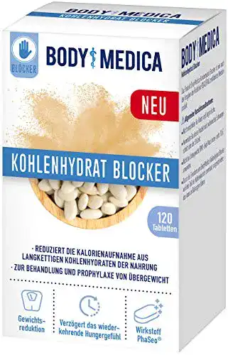 Kohlenhydratblocker BodyMedica Kohlenhydrat Blocker, 120 Tab.
