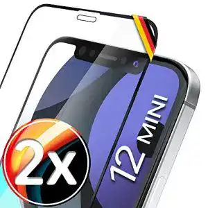 iPhone-12-Mini-Panzerglas UTECTION 2X Full Screen Schutzglas