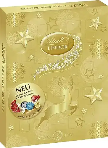 Adventskalender Schokolade Lindt LINDOR Adventskalender 2021