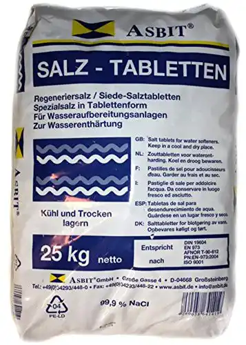 Regeneriersalz ASBIT Tabletten für Wasserenthärter 25 kg