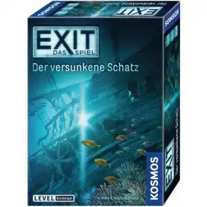 Exit-Spiel Kosmos 694050 EXIT Der versunkene Schatz