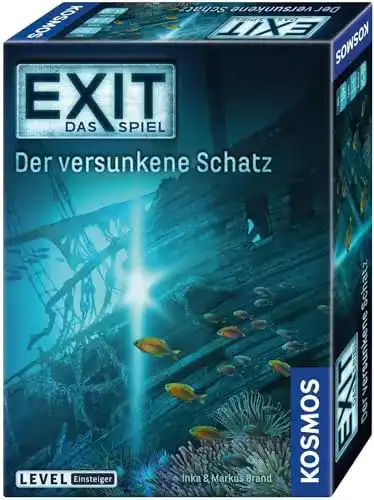 Die beste Exit-Spiel Kosmos 694050 EXIT Der versunkene Schatz 2026 Test Bestseller Exit-Spiel Kosmos 694050 EXIT Der versunkene Schatz