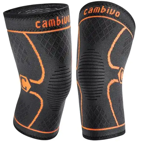 Kniebandage CAMBIVO 2 x Damen und Herren, Knieschoner