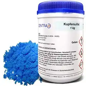 Kupfersulfat Centra24 1kg in Dose, Kupfervitriol