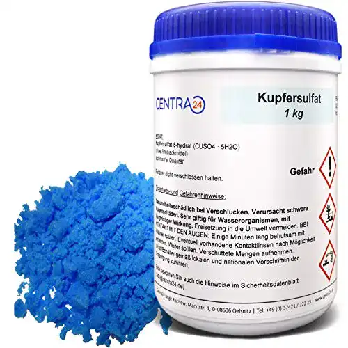 Kupfersulfat Centra24 1kg in Dose, Kupfervitriol