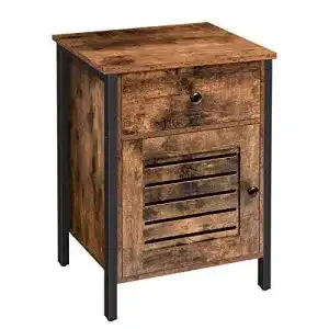 Nachttisch HOOBRO, Nachtschrank mit Schublade, 45 x 35 x 61