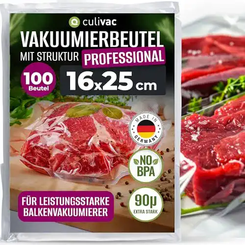 Vakuumierbeutel culivac 100 Vakuumbeutel 16x25cm