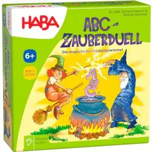 Lernspiele HABA 4912 – ABC Zauberduell, Lernspiel ab 6 Jahren