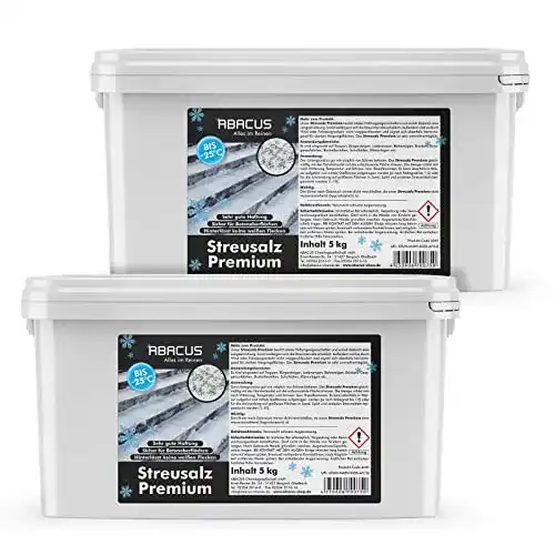 Auftaugranulat ABACUS Streusalz, umweltverträglich 2x 5kg