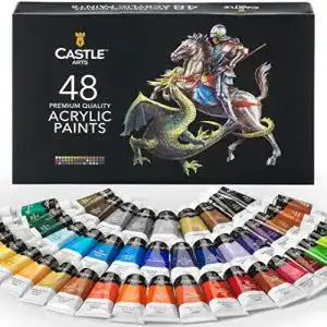 Modellbaufarben Castle Art Supplies 48 x 22ml Acrylfarben-Set
