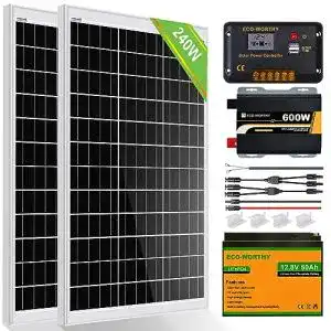 Solaranlage ECO-WORTHY 240W Komplettset netzunabhängig
