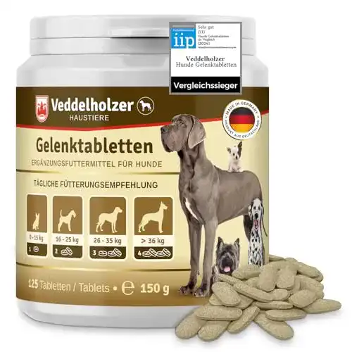 Gelenktabletten für Hunde Veddelholzer, 125 Kapseln