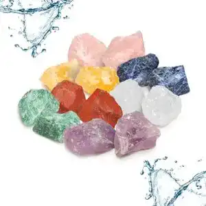 Heilsteine PURAJA Große Wasserstein-Mischung, 300g Edelsteine