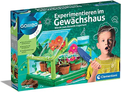 Experimentierkasten Clementoni 59081 Galileo Gewächshaus
