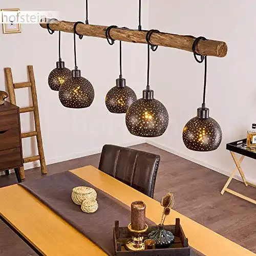 Pendelleuchte HOFSTEIN Imana 5-flammige Deckenlampe Metall