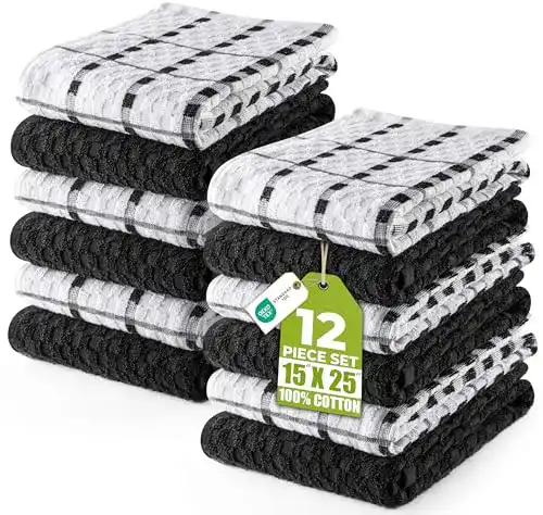 Geschirrtücher Utopia Towels, 12er Pack Küchentücher, 38 x 64 cm