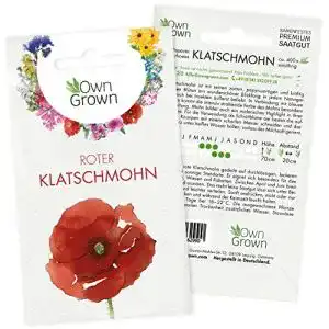 Klatschmohn-Samen OwnGrown Roter Klatschmohn Samen