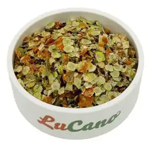 Gemüseflocken Hund LuCano 1 kg Gemüseflocken mit Kräutern