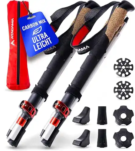 Die beste Trekkingstöcke faltbar Atacama Wanderstöcke faltbar Trekkingstöcke 2026 Test Bestseller Trekkingstöcke faltbar Atacama Wanderstöcke faltbar Trekkingstöcke