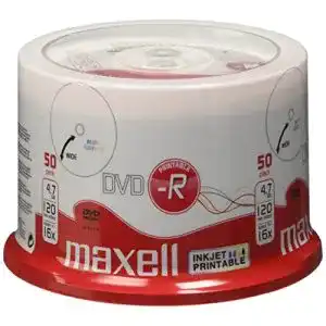 DVD-R Maxell 50 4,7 GB 16x print Cake