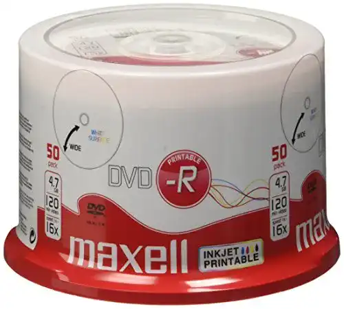 DVD-R Maxell 50 4,7 GB 16x print Cake