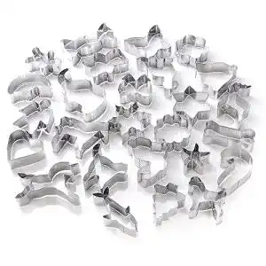 Ausstechformen GWHOLE 26 tlg Edelstahl Ausstecher Set