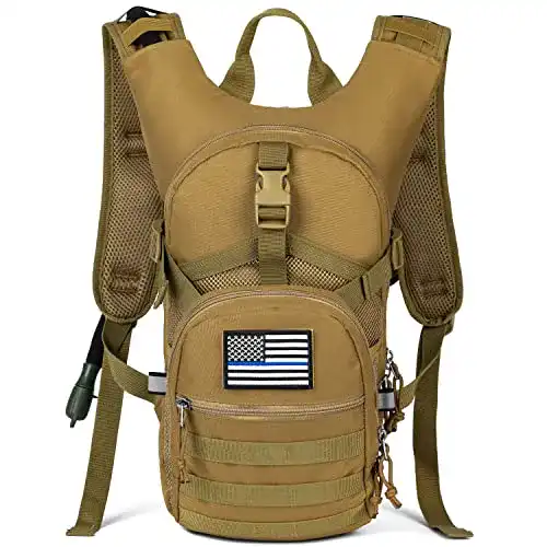Trinkrucksack SHARKMOUTH Taktischer MOLLE 900D mit 2L