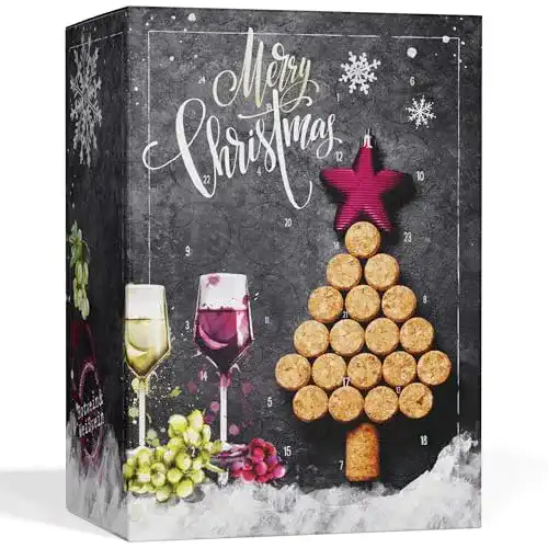 Wein-Adventskalender [ Boxiland ] Wein Adventskalender mit 24
