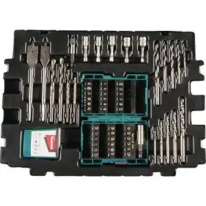 Bohrer-Set Makita Bohrer-Bit-Set 69-teilig Makpac, B-49638