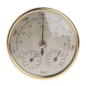 Barometer Hergon Analoge Wetterstation