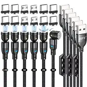Magnet-Ladekabel AUFU Magnetisches USB Ladekabel, 6Stück