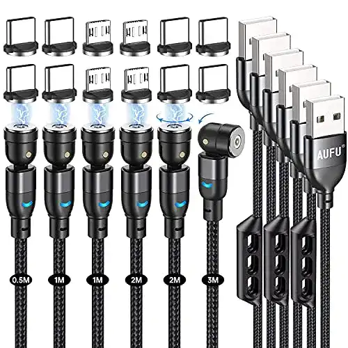 Magnet-Ladekabel AUFU Magnetisches USB Ladekabel, 6Stück