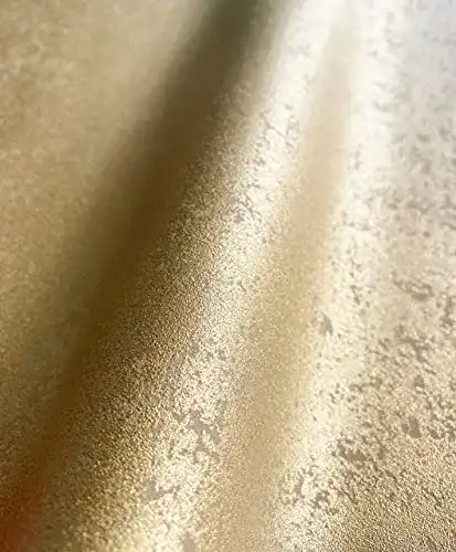 Vliestapete Newroom Design NEWROOM Tapete Gold Uni Glanz
